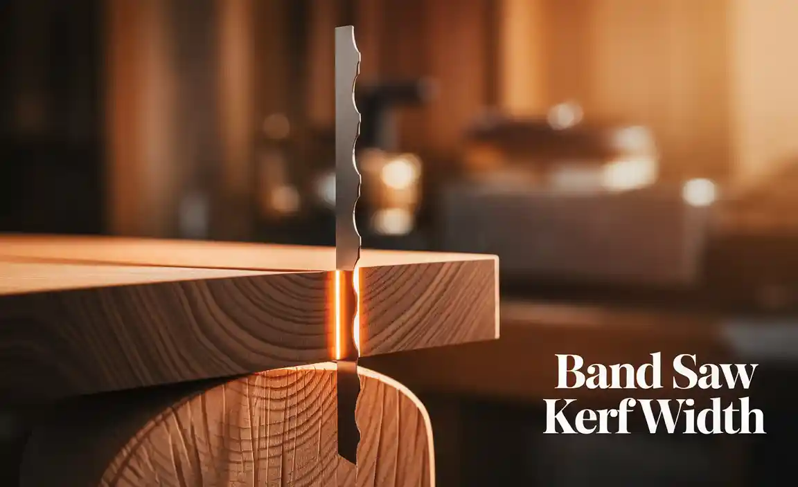 Band Saw Kerf Width