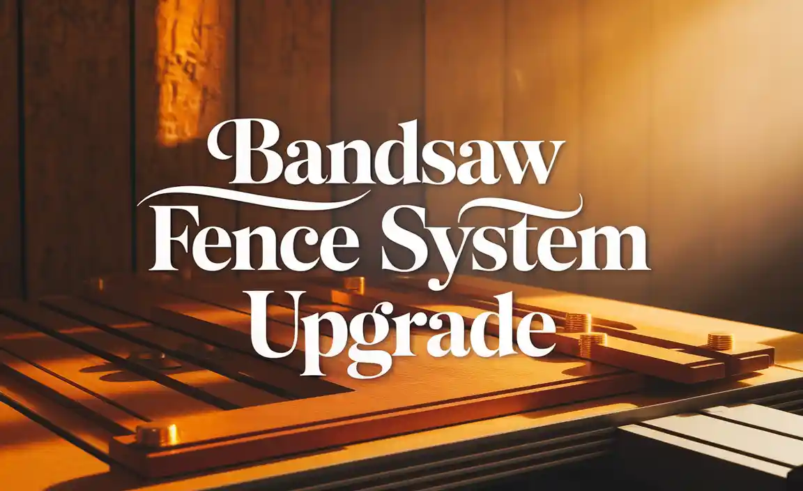 Bandsaw Fence System Upgrade