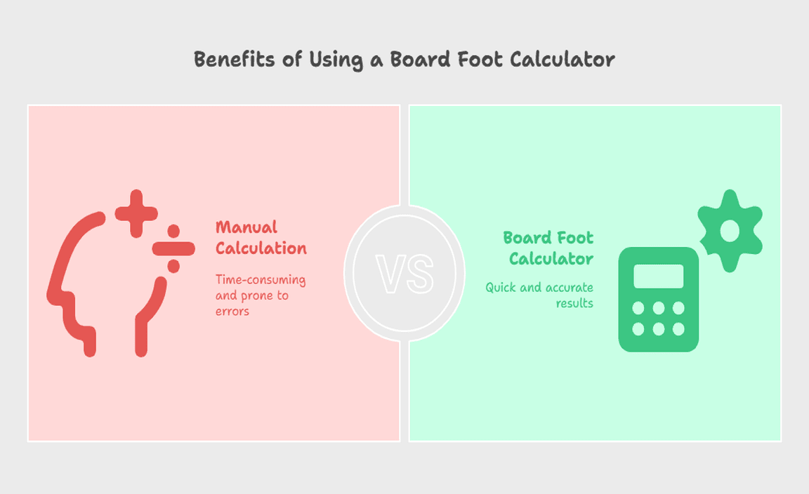 Benefits of Using a Board Foot Calculator