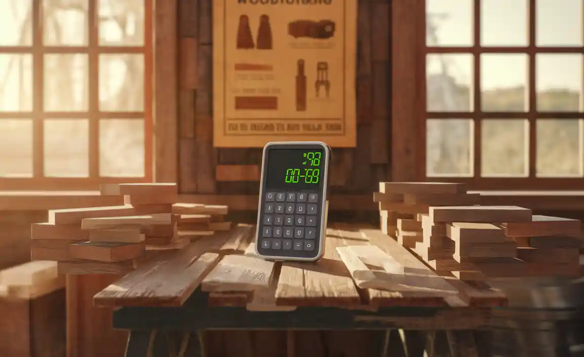Benefits of Using a Square Feet Wood Calculator