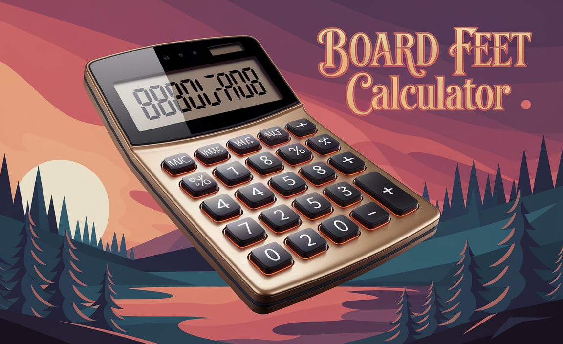 Board Feet Calculator