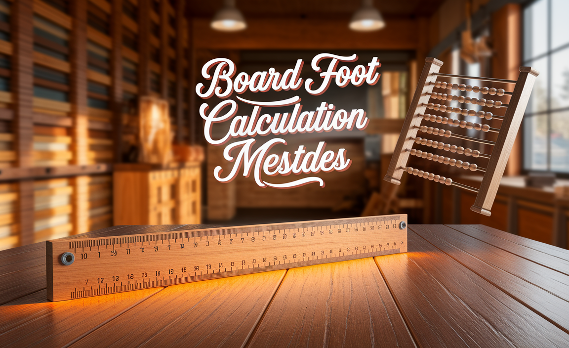 Board Foot Calculation Methods