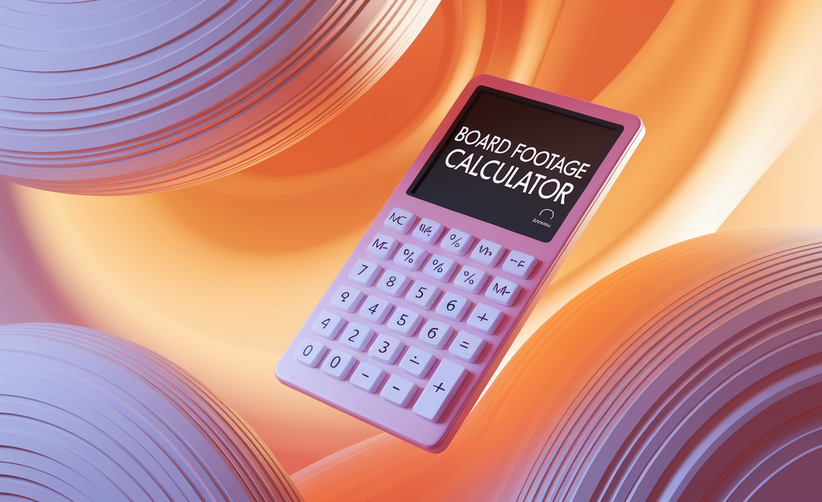Board Footage Calculator