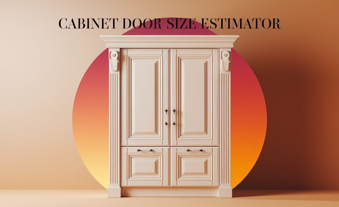 Cabinet Door Size Estimator