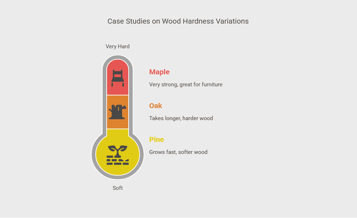 Case Studies on Wood Hardness Variations