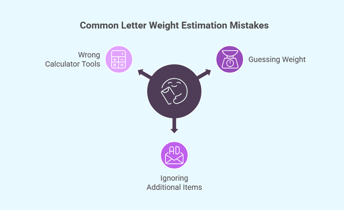 Common Mistakes When Estimating Letter Weight