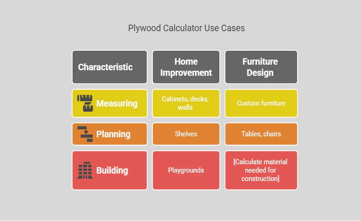 Common Use Cases for Plywood Calculators