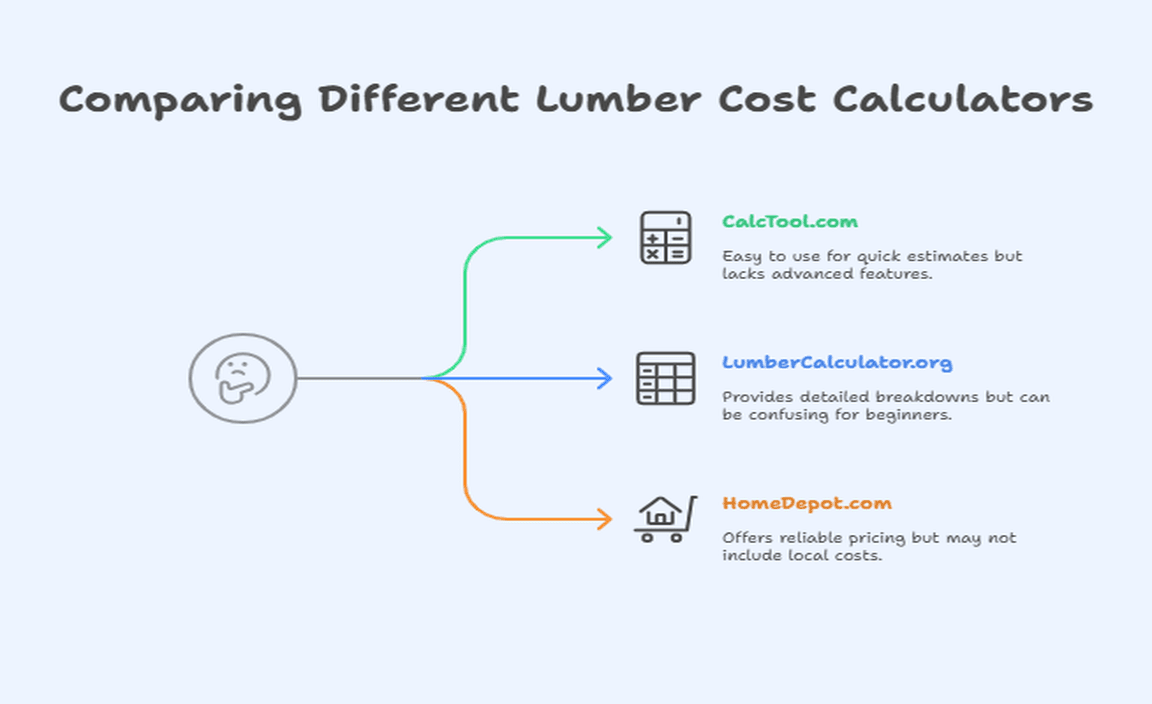 Comparing Different Lumber Cost Calculators