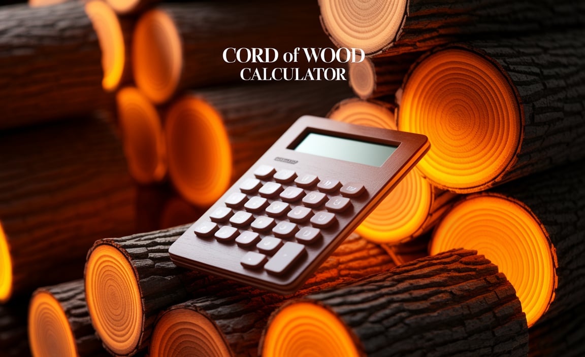 Cord Of Wood Calculator