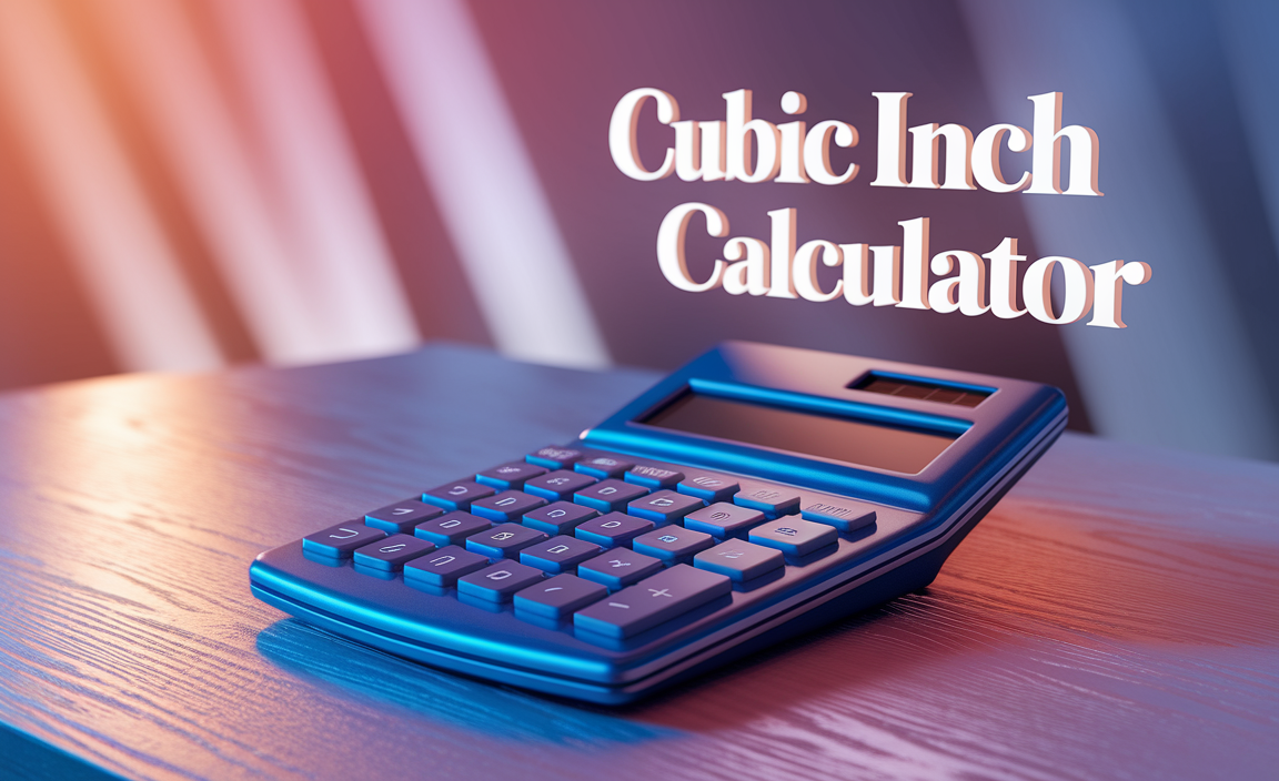 Cubic Inch Calculator