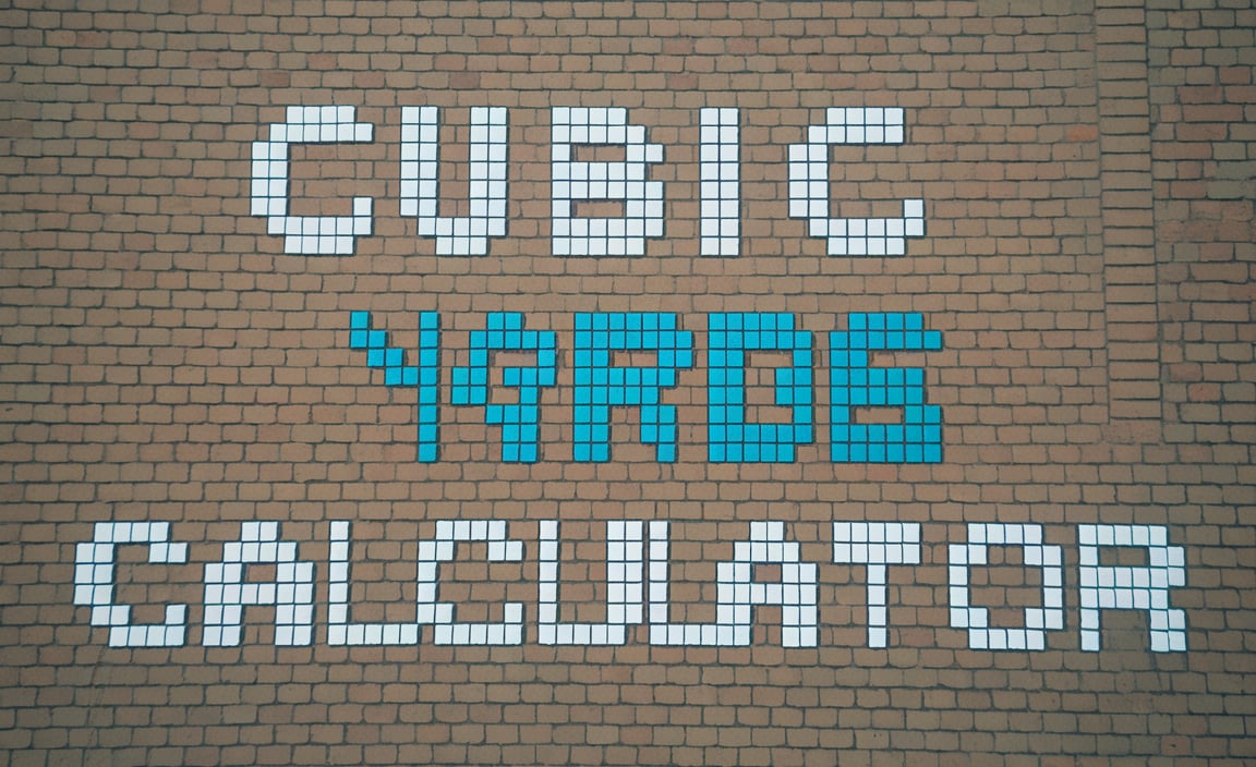 Cubic Yards Calculator