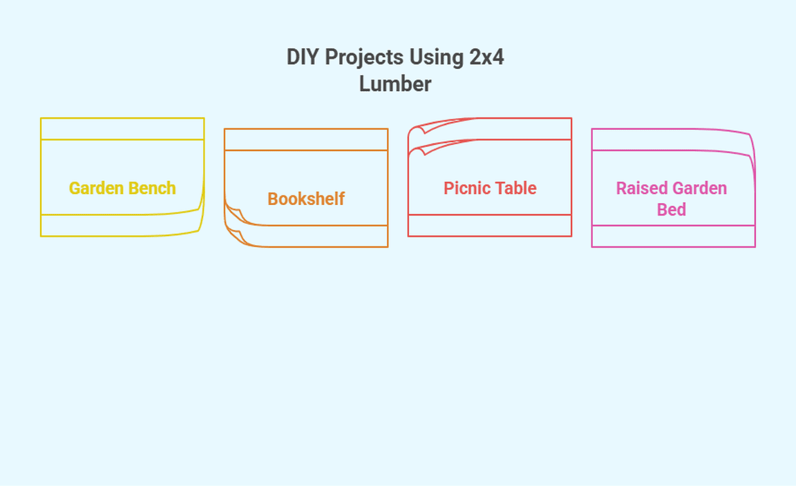DIY Projects Using 2x4 Lumber