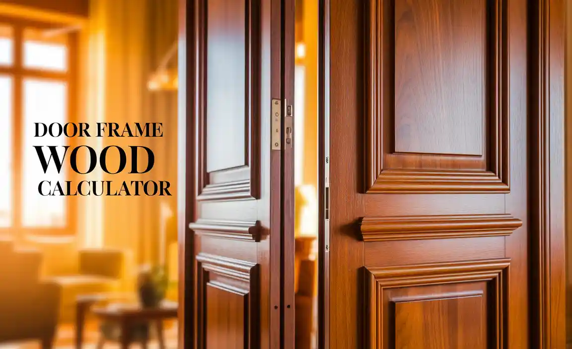 Door Frame Wood Calculator