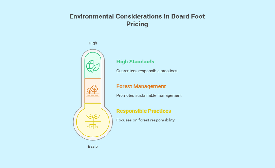 Environmental Considerations in Board Foot Pricing