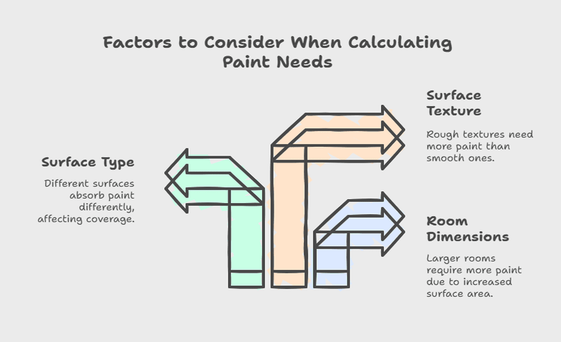 Factors to Consider When Calculating Paint Needs
