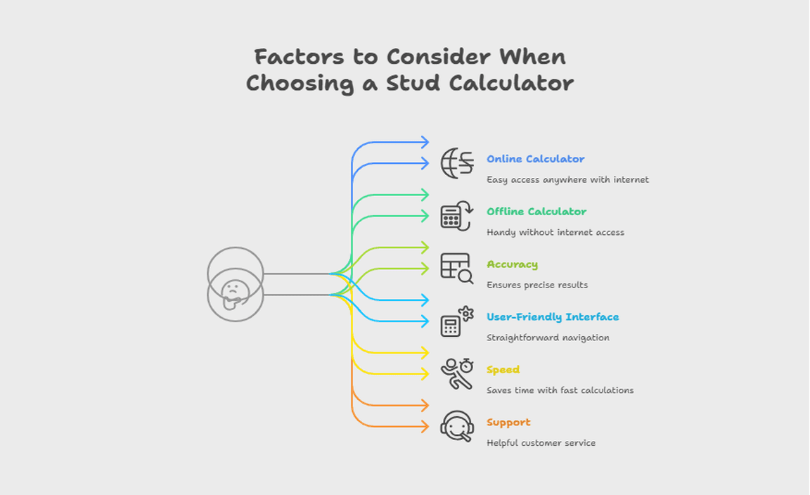 Factors to Consider When Choosing a Stud Calculator