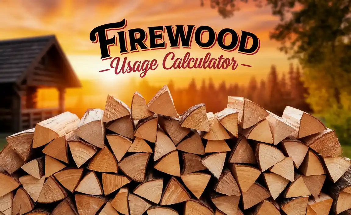 Firewood Usage Calculator