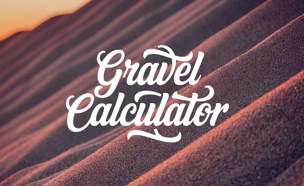 Gravel Calculator