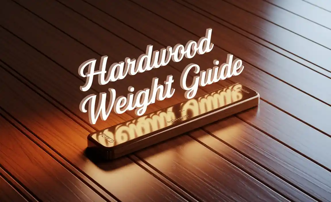 Hardwood Weight Guide