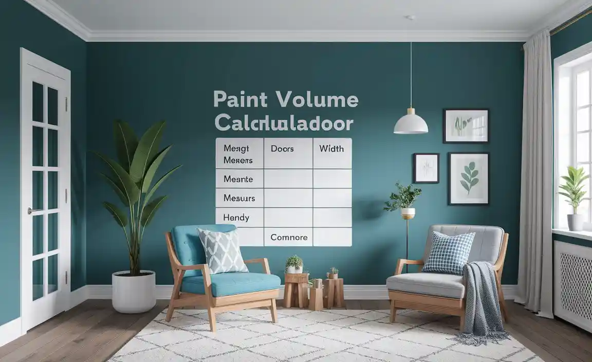 How to Use a Paint Volume Calculator
