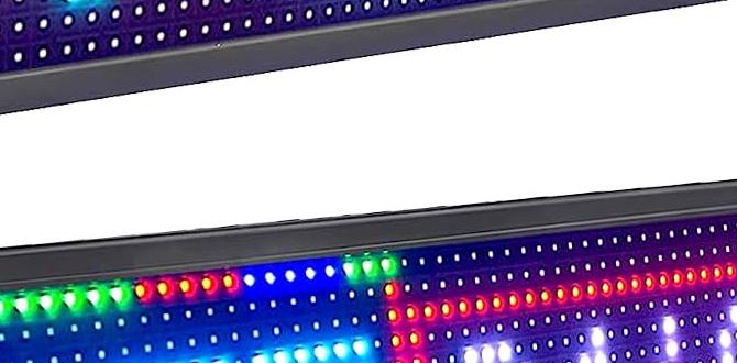 LED tip for nail gun accuracy