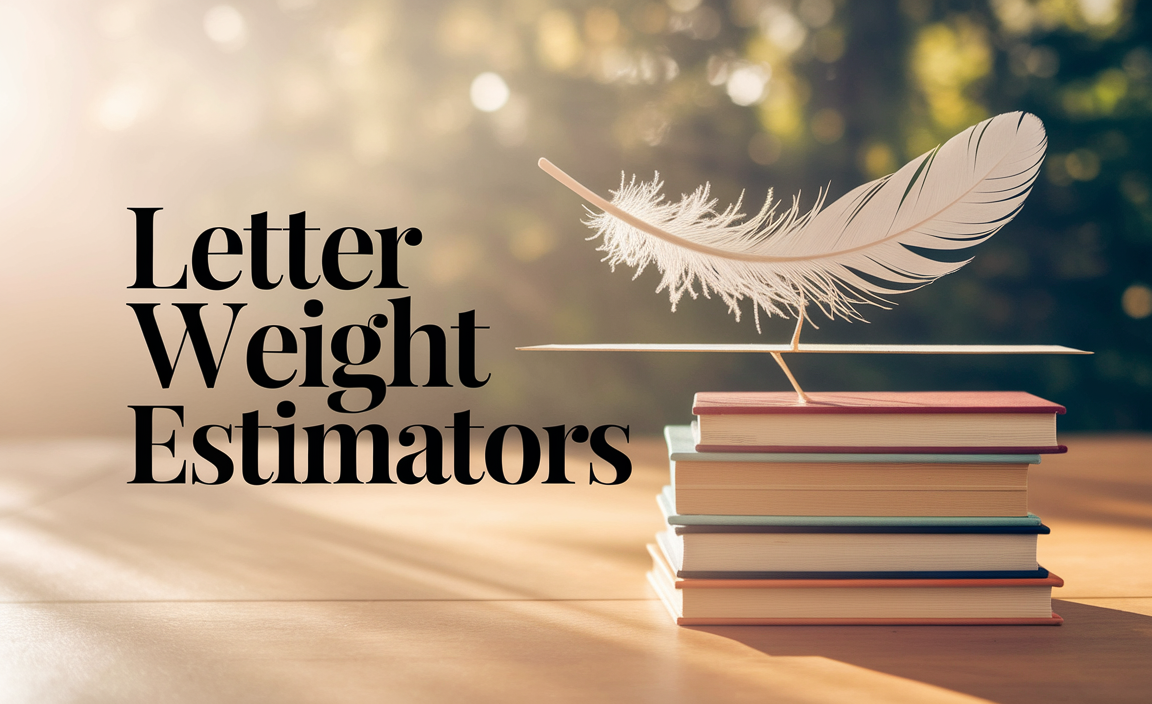 Letter Weight Estimators