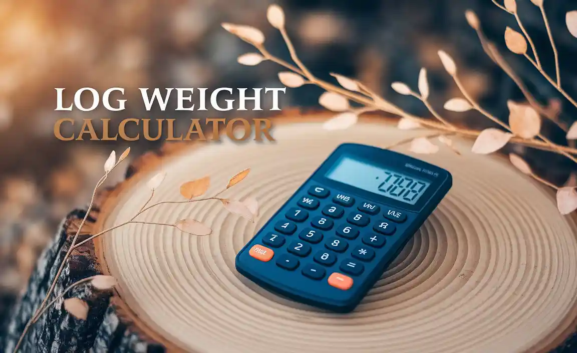 Log Weight Calculator
