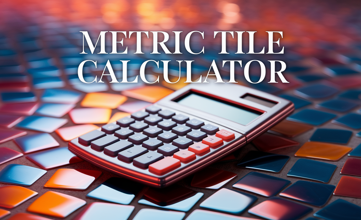 Metric Tile Calculator