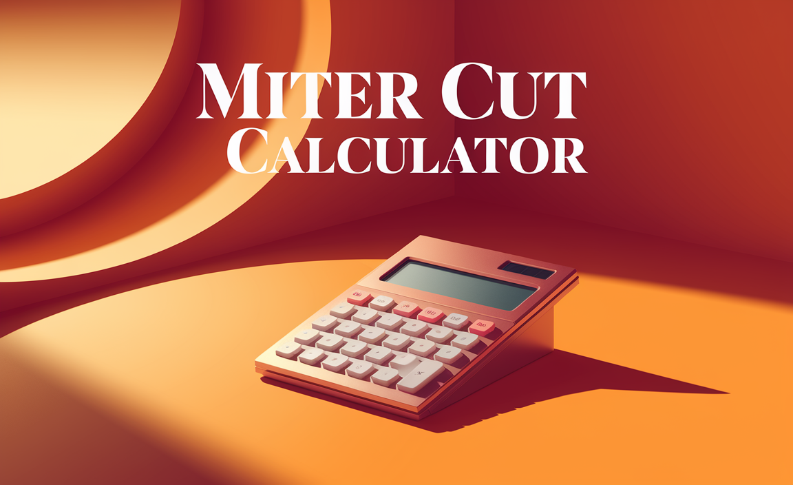 Miter Cut Calculator