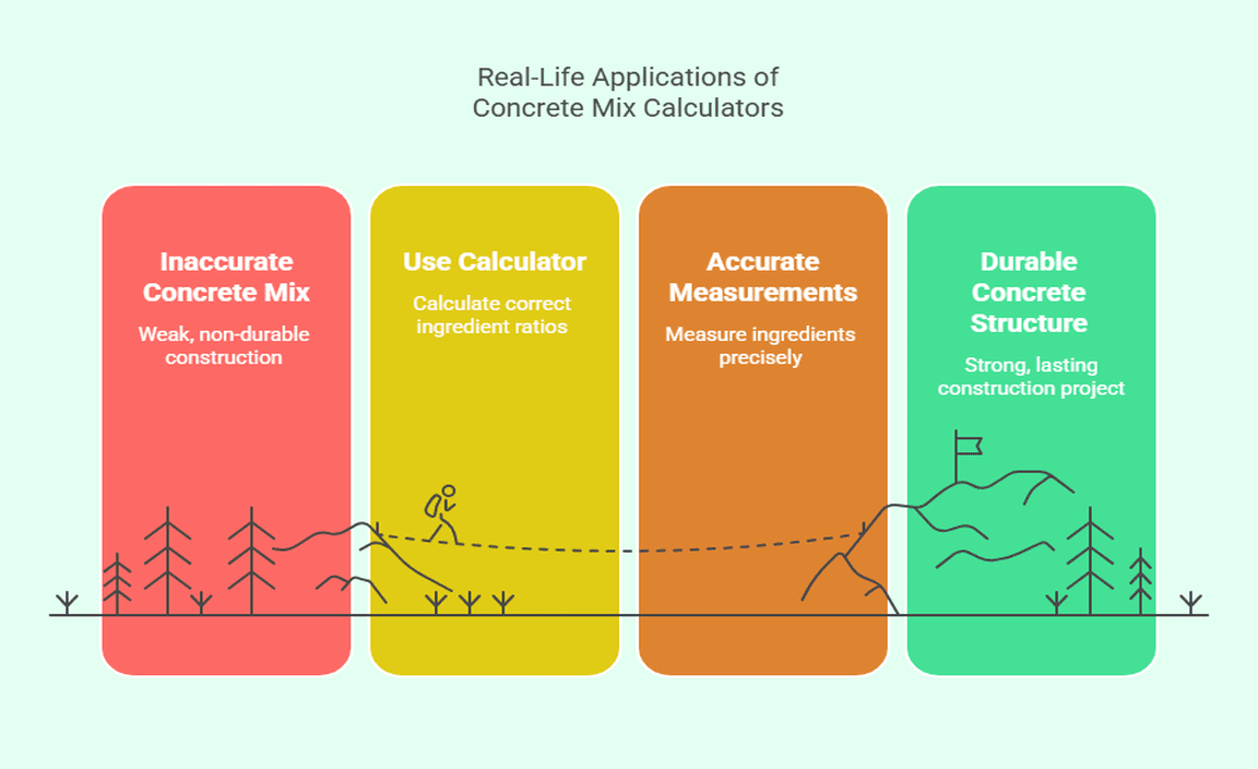 Real-Life Applications of Concrete Mix Calculators