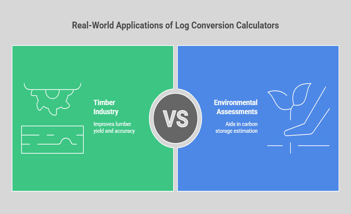 Real-World Applications of Log Conversion Calculators