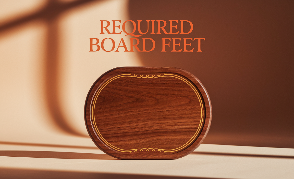 Required Board Feet