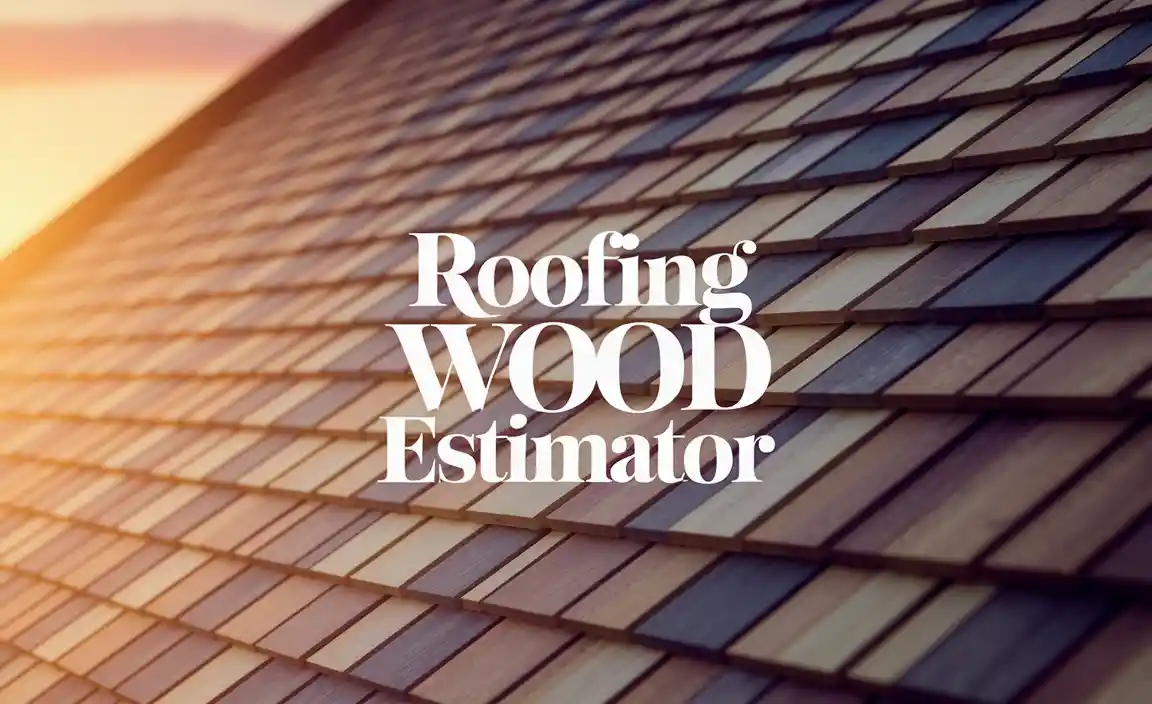 Roofing Wood Estimator