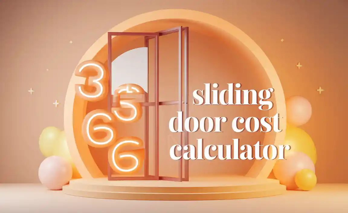 Sliding Door Cost Calculator