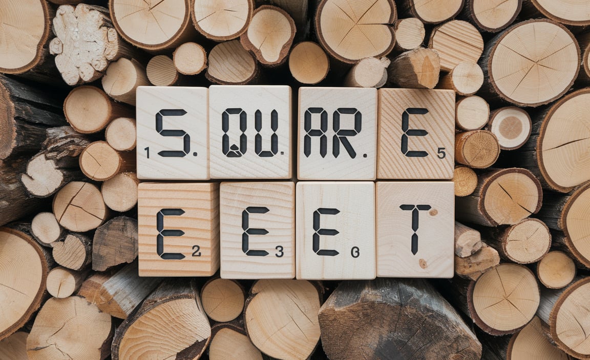 Square Feet Wood Calculator