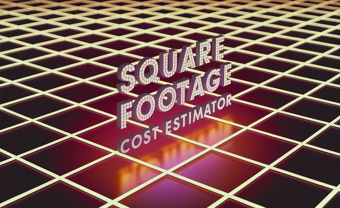 Square Footage Cost Estimator