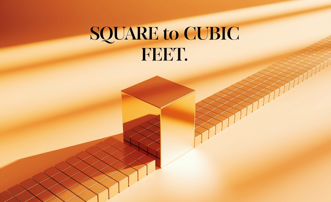Square To Cubic Feet