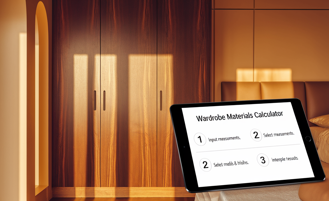 Step-by-Step Guide to Using the Wardrobe Materials Calculator