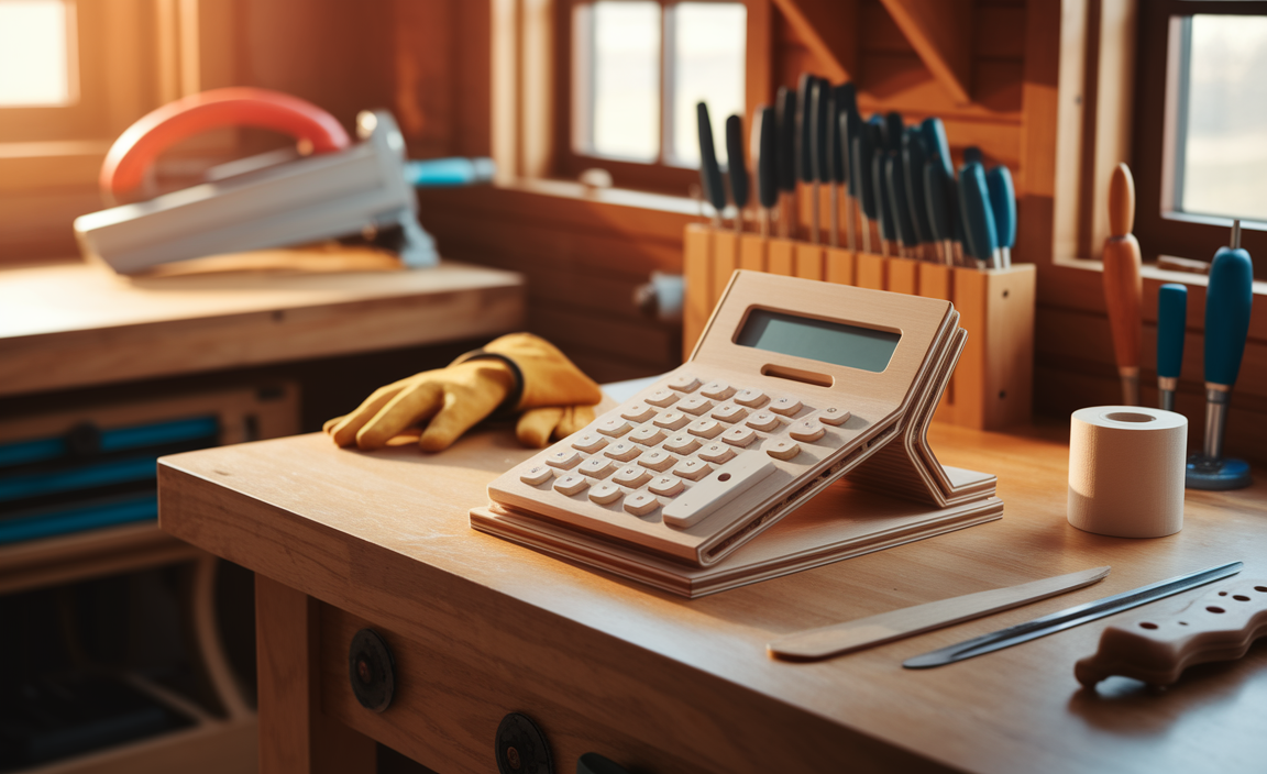 Step-by-Step Instructions to Build Your Wooden Calculator