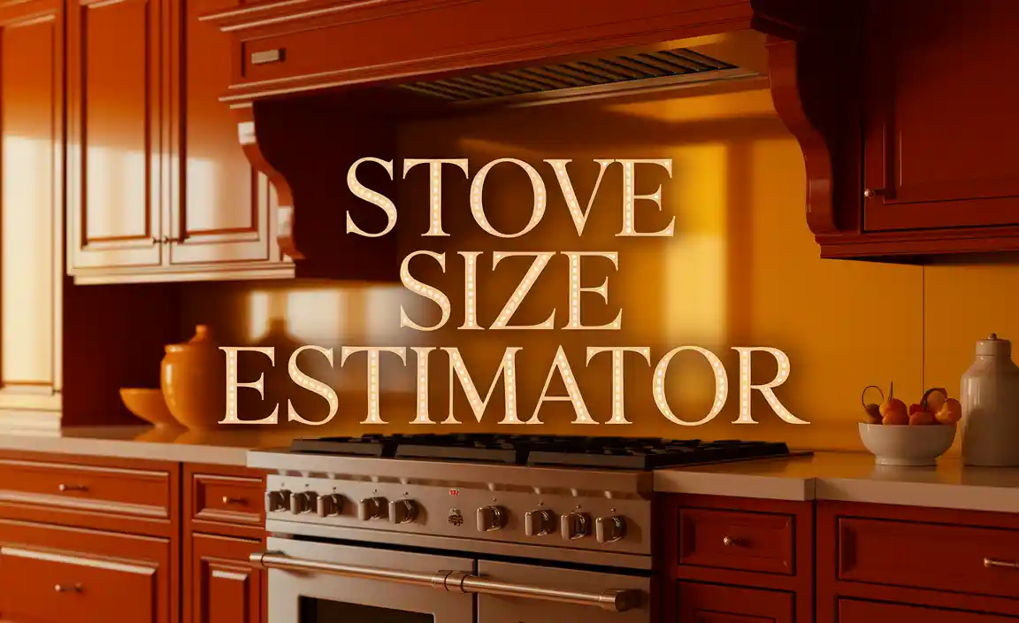 Stove Size Estimator