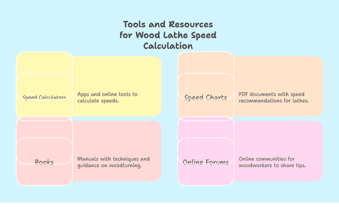 Tools and Resources for Wood Lathe Speed Calculation