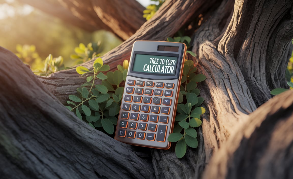 Tree To Cord Calculator: Converting Your Firewood Needs