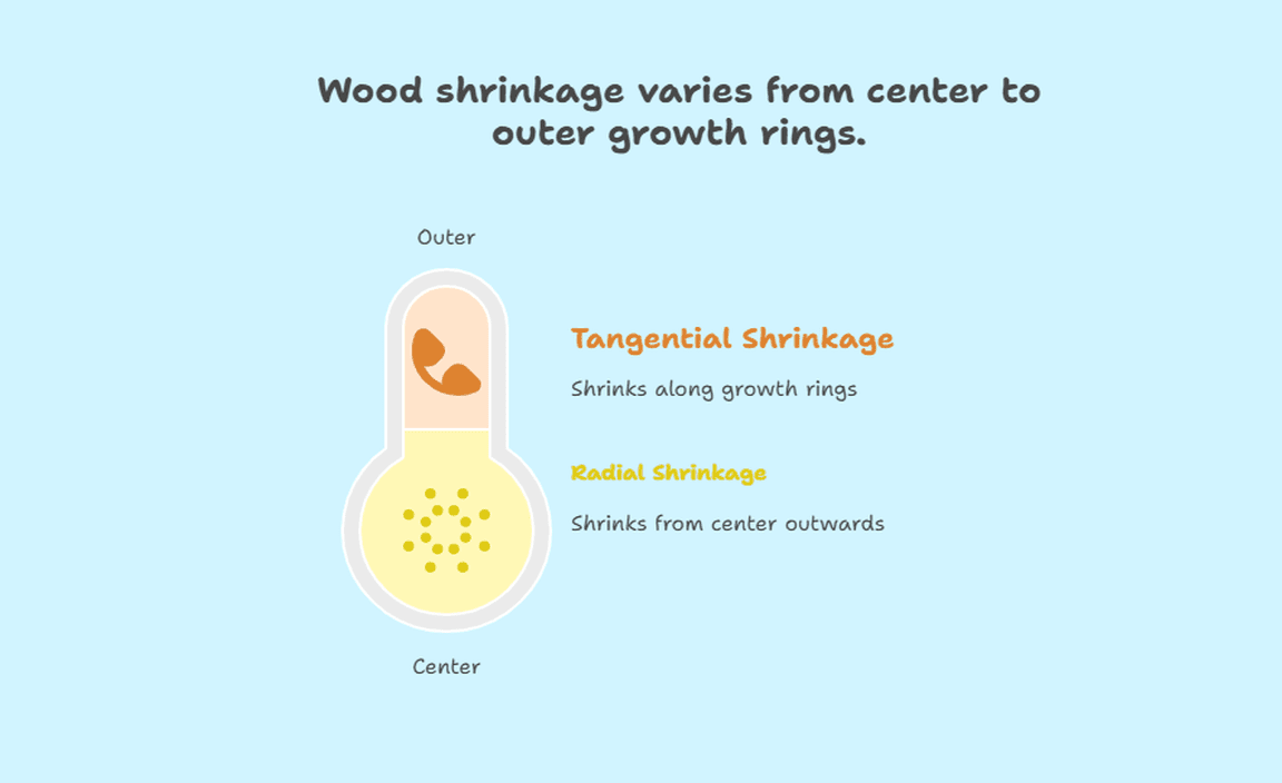 Types of Wood Shrinkage