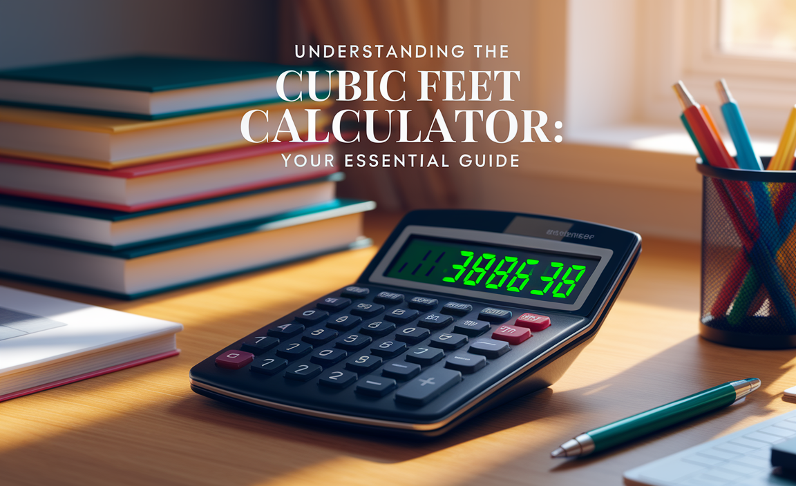 Understanding The Cubic Feet Calculator - Your Essential Guide