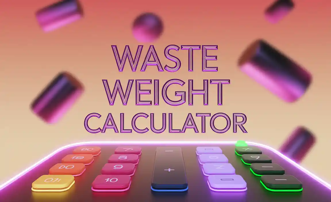 Waste Weight Calculator