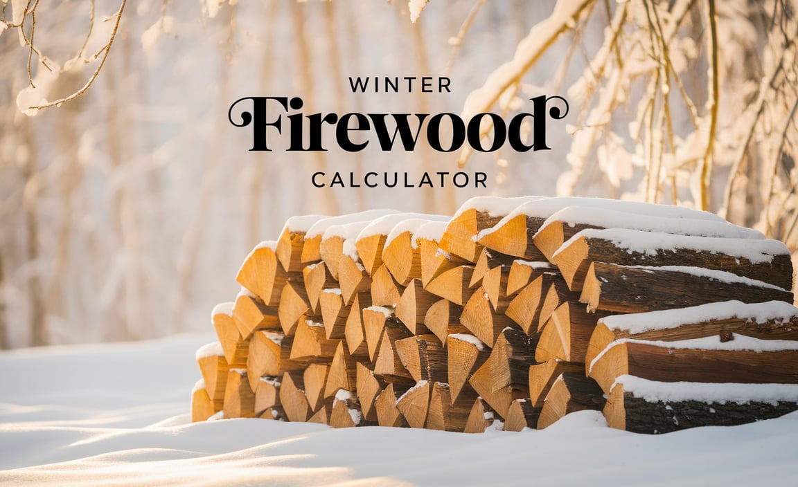 Winter Firewood Calculator