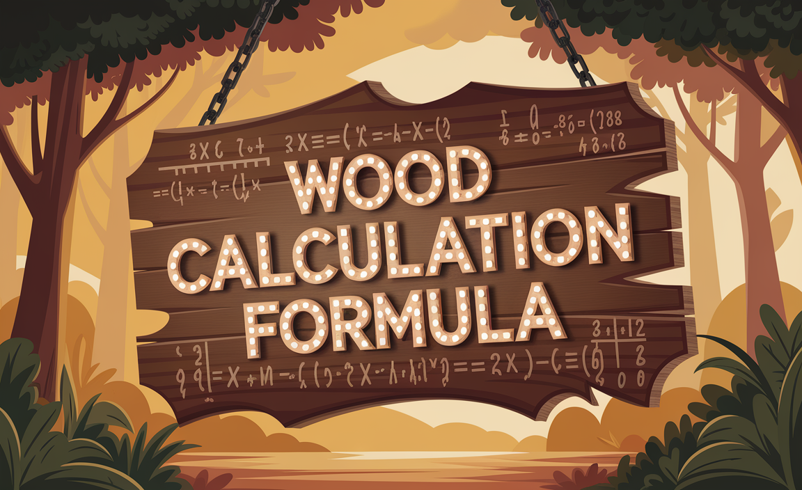 Wood Calculation Formula