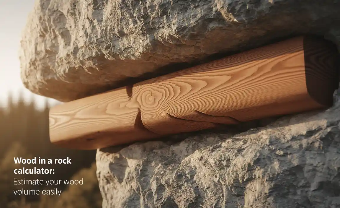 Wood In A Rock Calculator - Estimate Your Wood Volume Easily