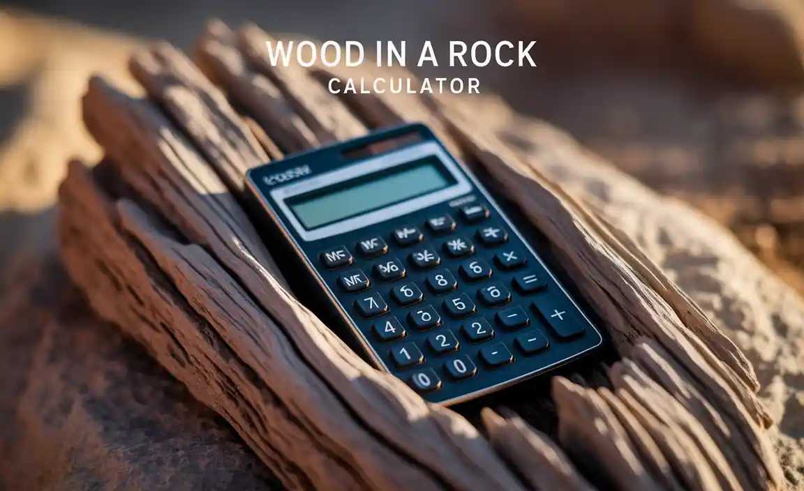 Wood In A Rock Calculator