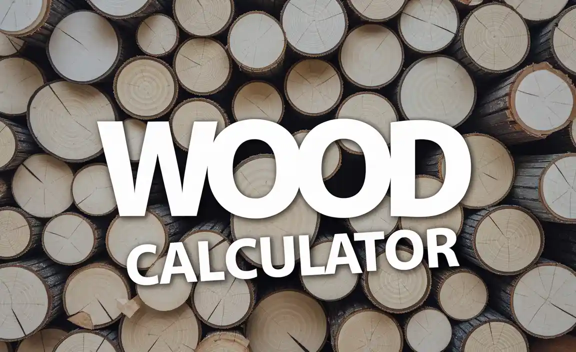 Wood Quantity Calculator